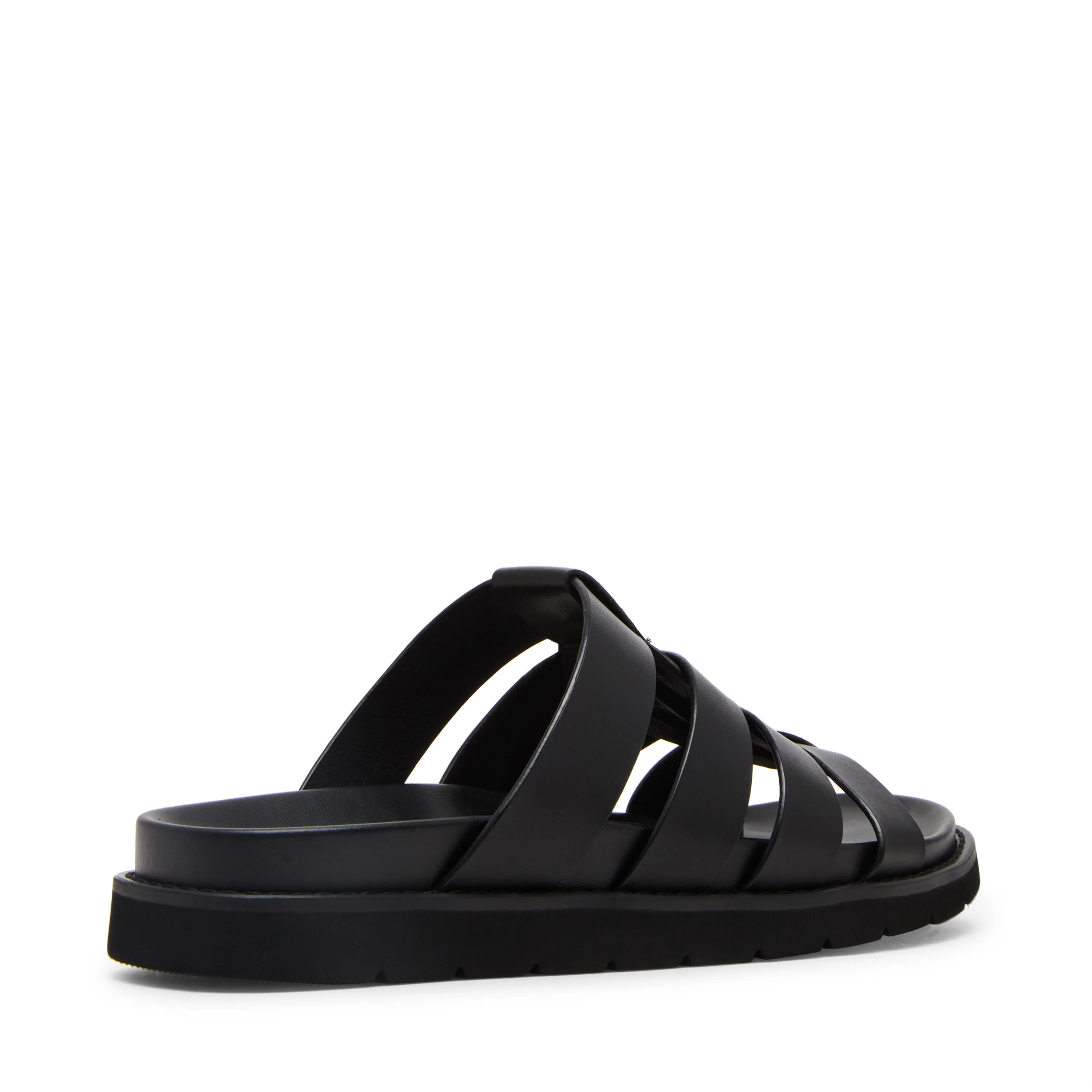 Ankara Sandal BLACK LEATHER - Image 6