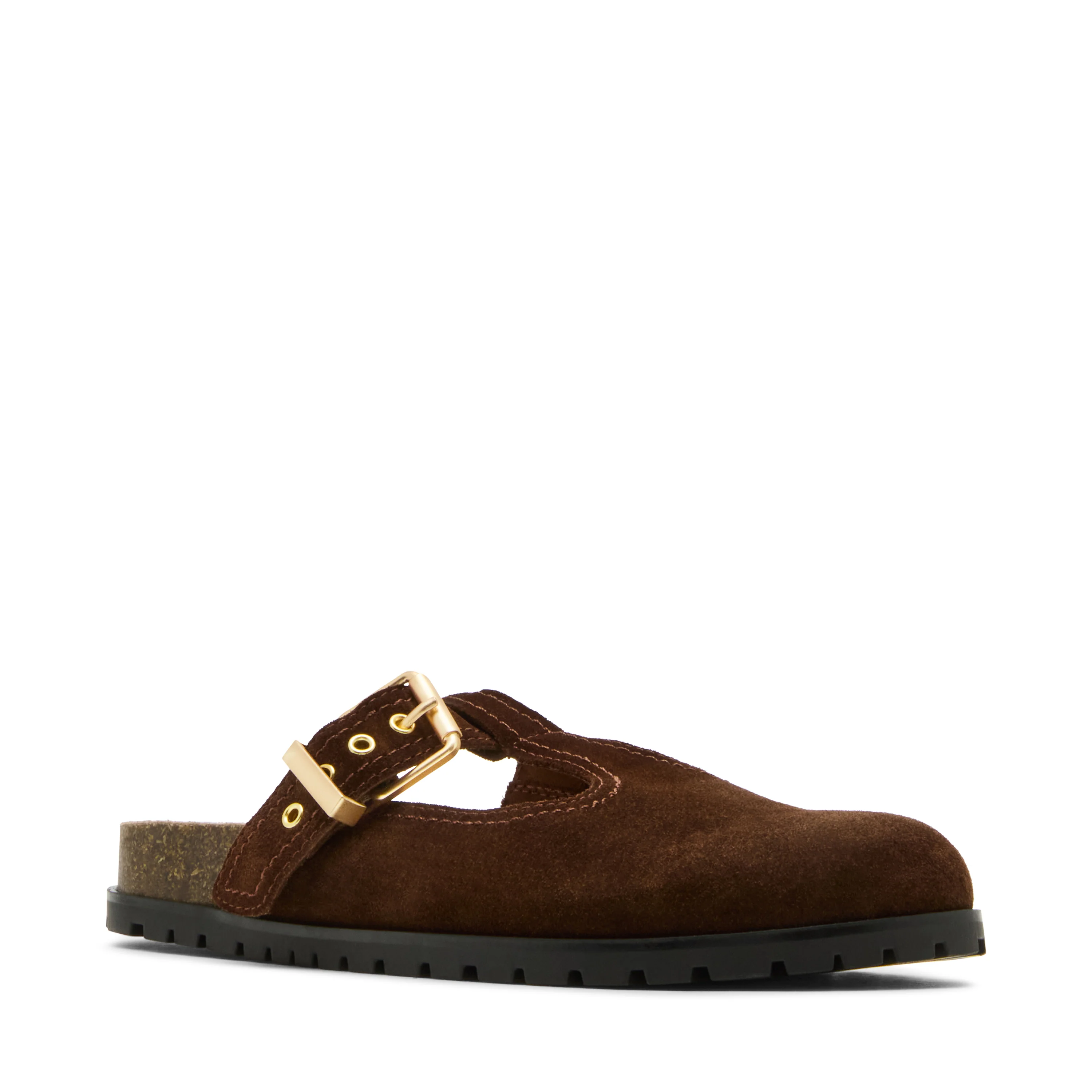 Atticus Mule BROWN SUEDE - Image 2