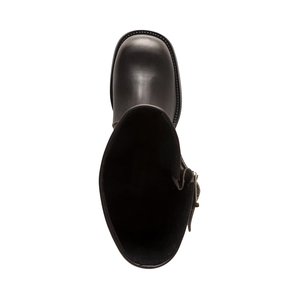 Battle Boot DK GREY LEATHER - Image 5