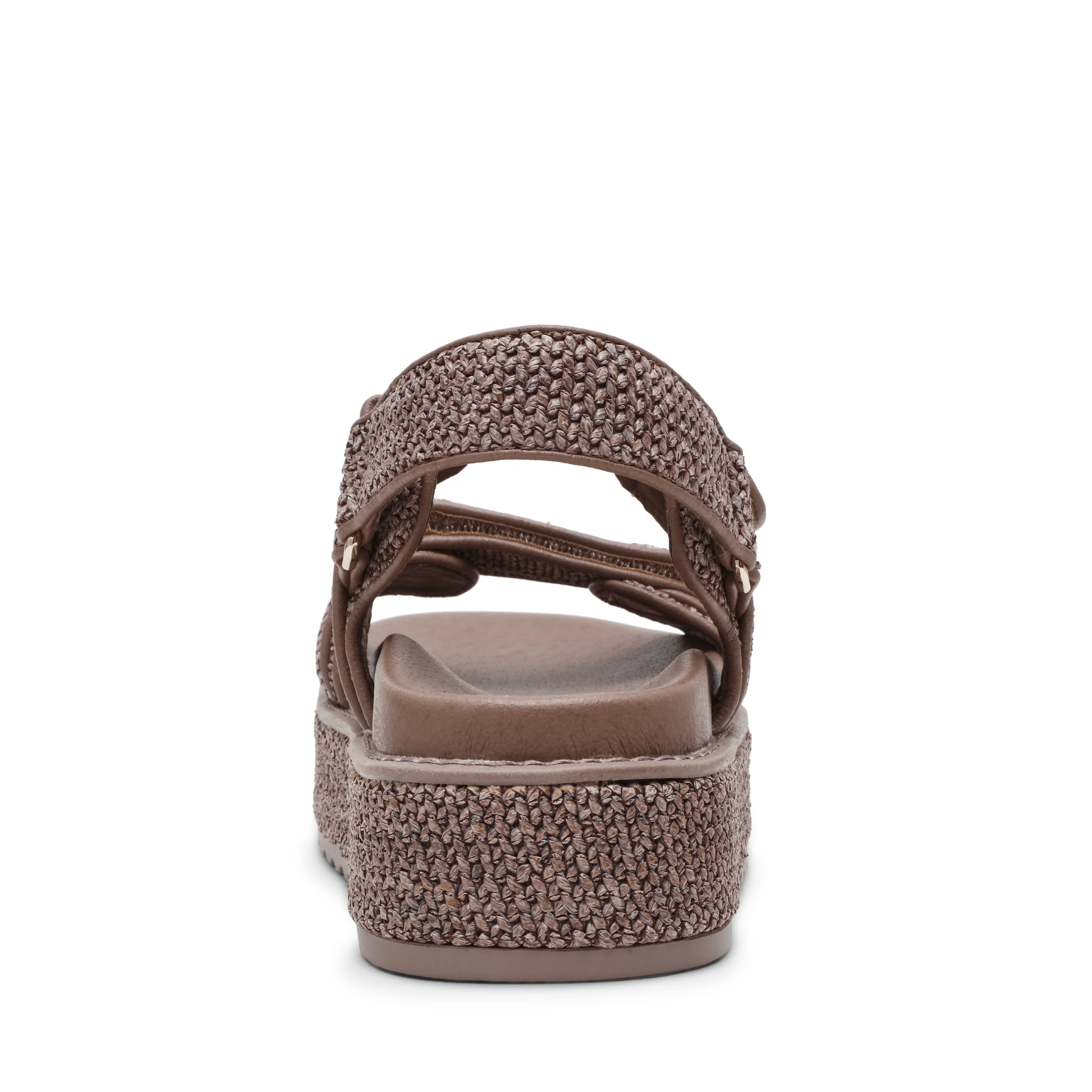 Bigmona Sandal CHARCOAL RAFFIA - Image 4