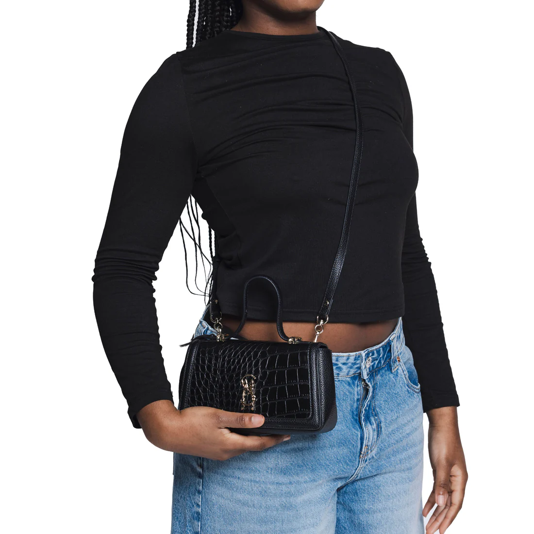 Bquill-C Bag BLACK/GOLD - Image 2