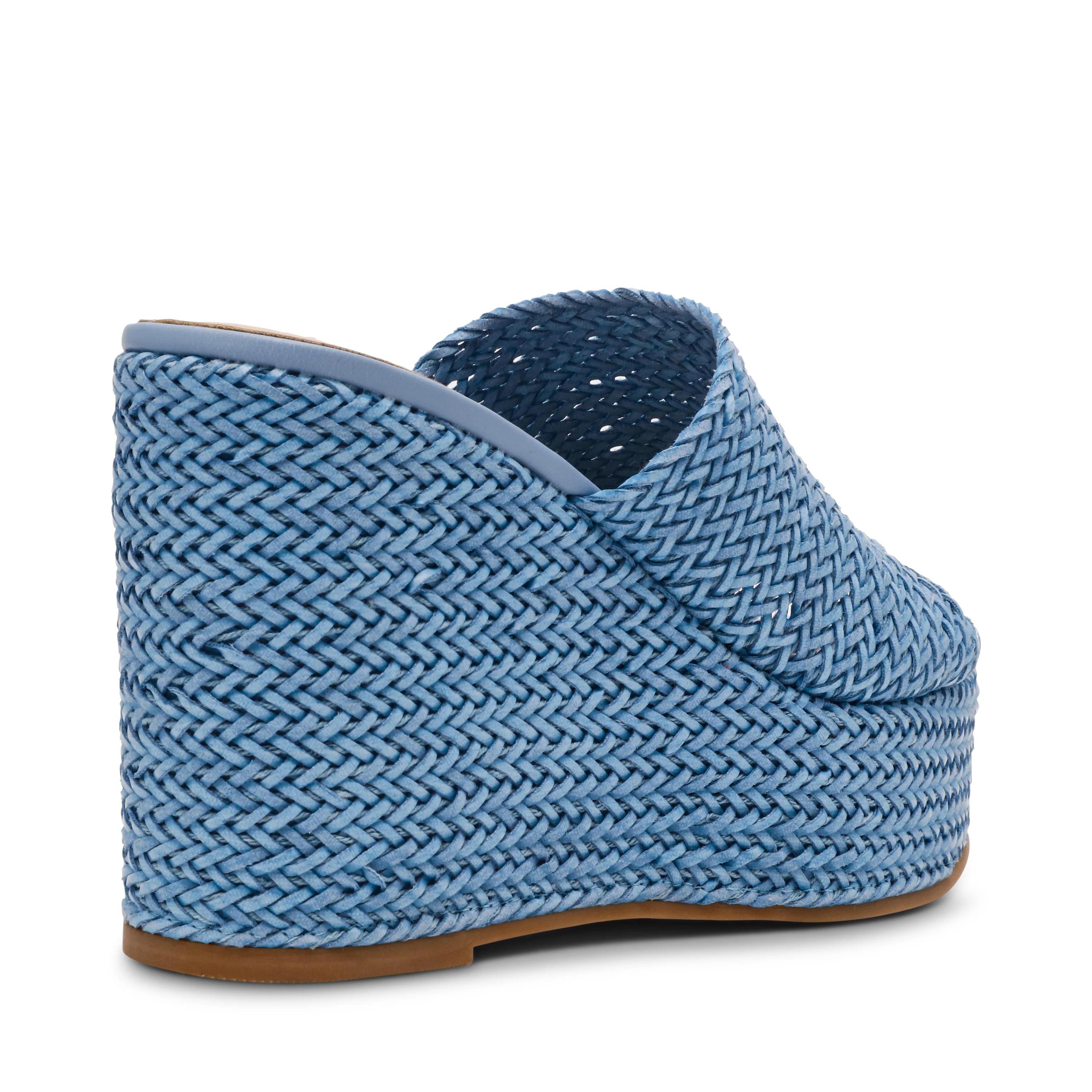 Cassi Sandal BLUE RAFFIA - Image 5