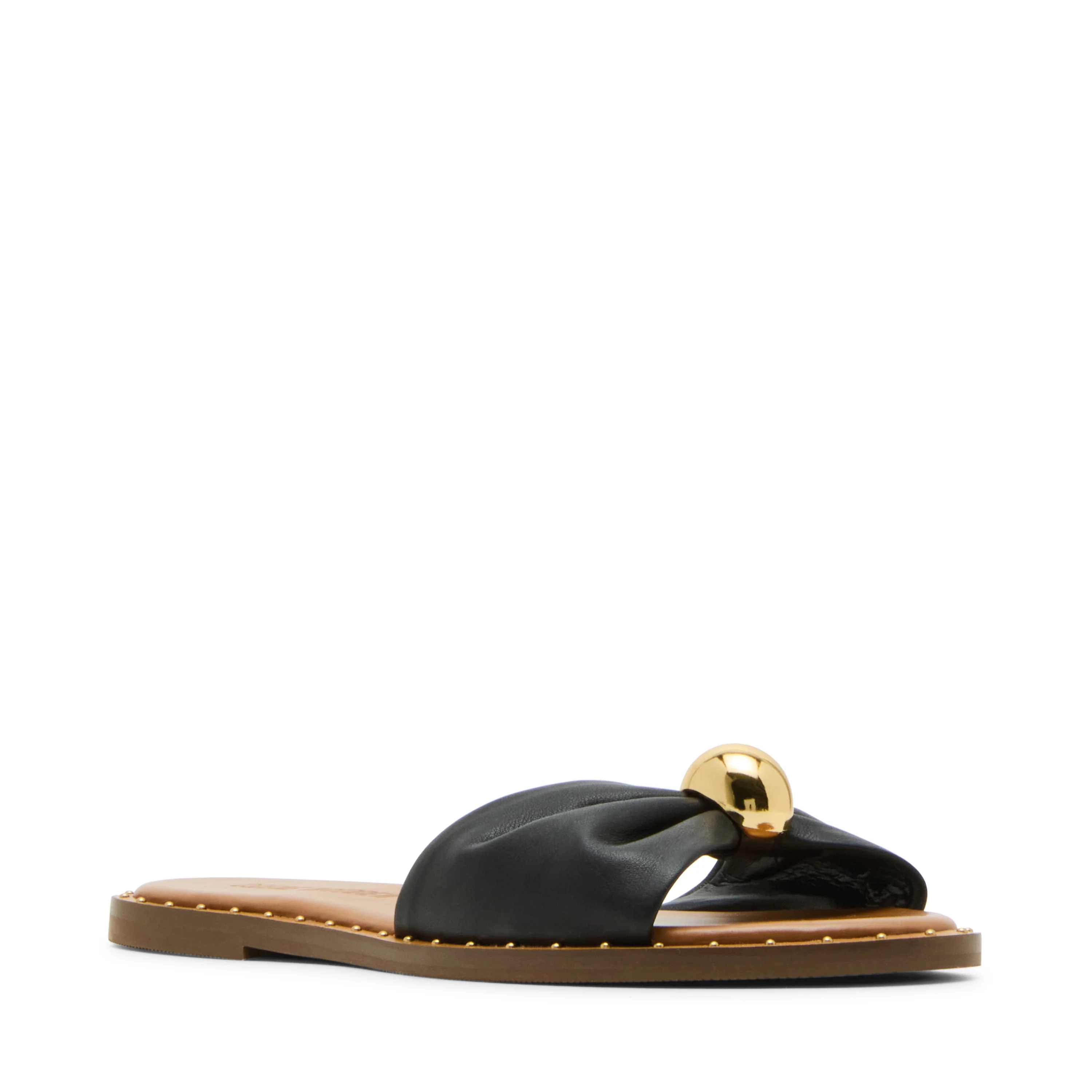 Dipsy-Cn Sandal BLACK LEATHER - Image 2