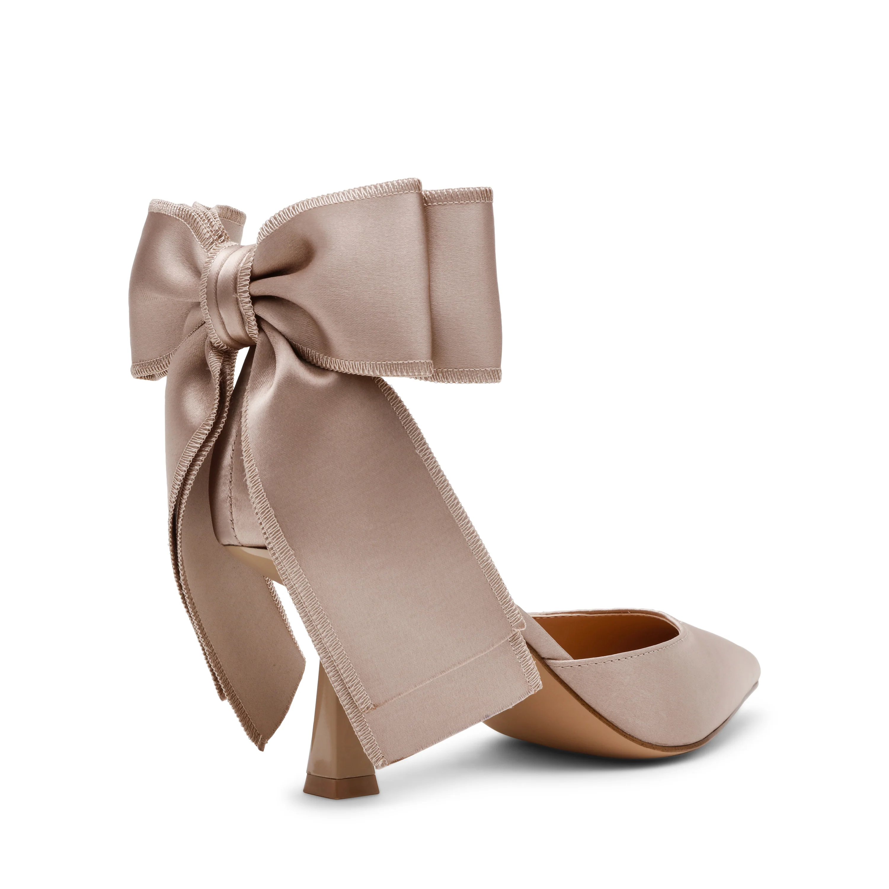 Fiorela Pump TAUPE SATIN - Image 5