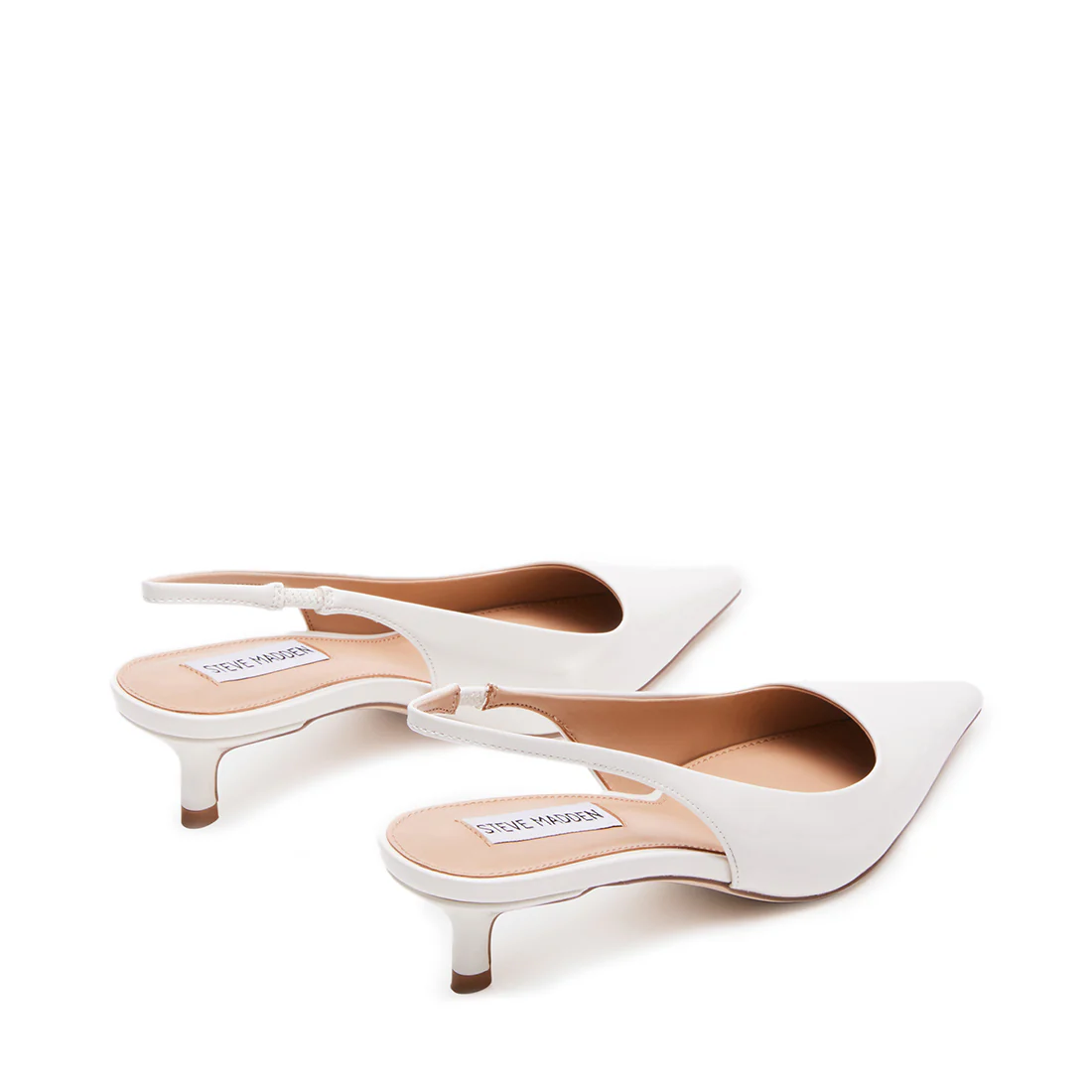 Kari Pump WHITE PATENT - Image 4