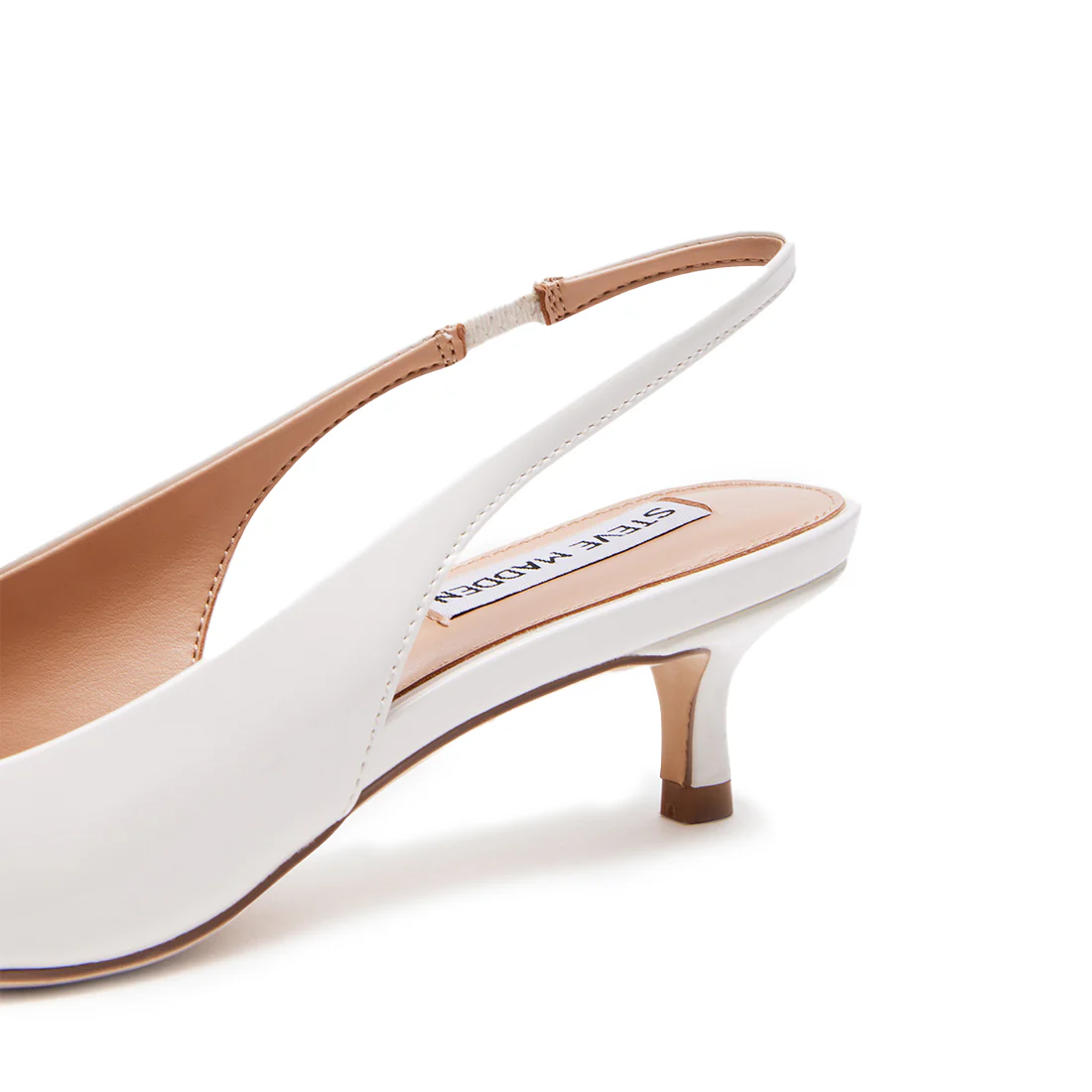 Kari Pump WHITE PATENT - Image 5