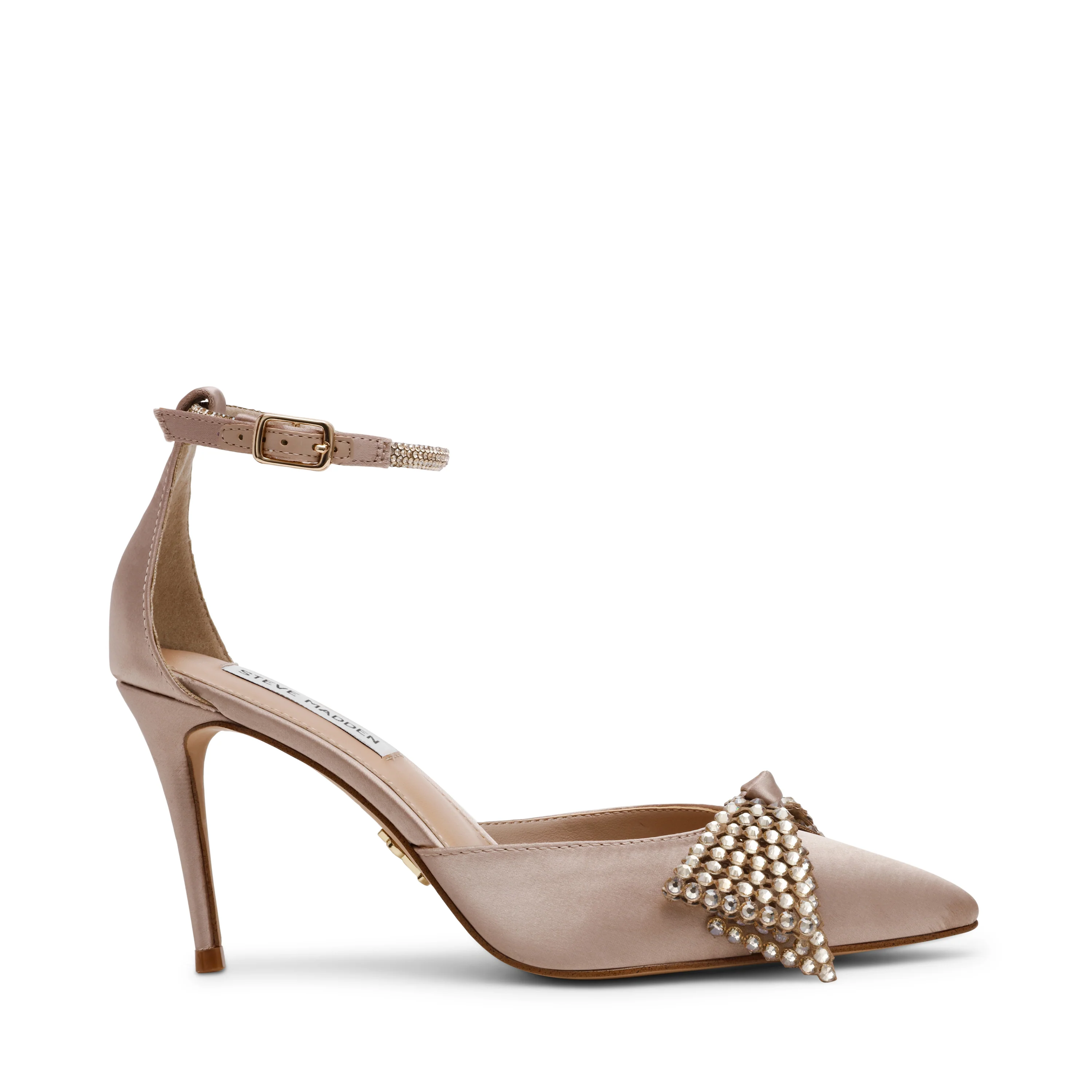 Last Dance Pump TAUPE SATIN