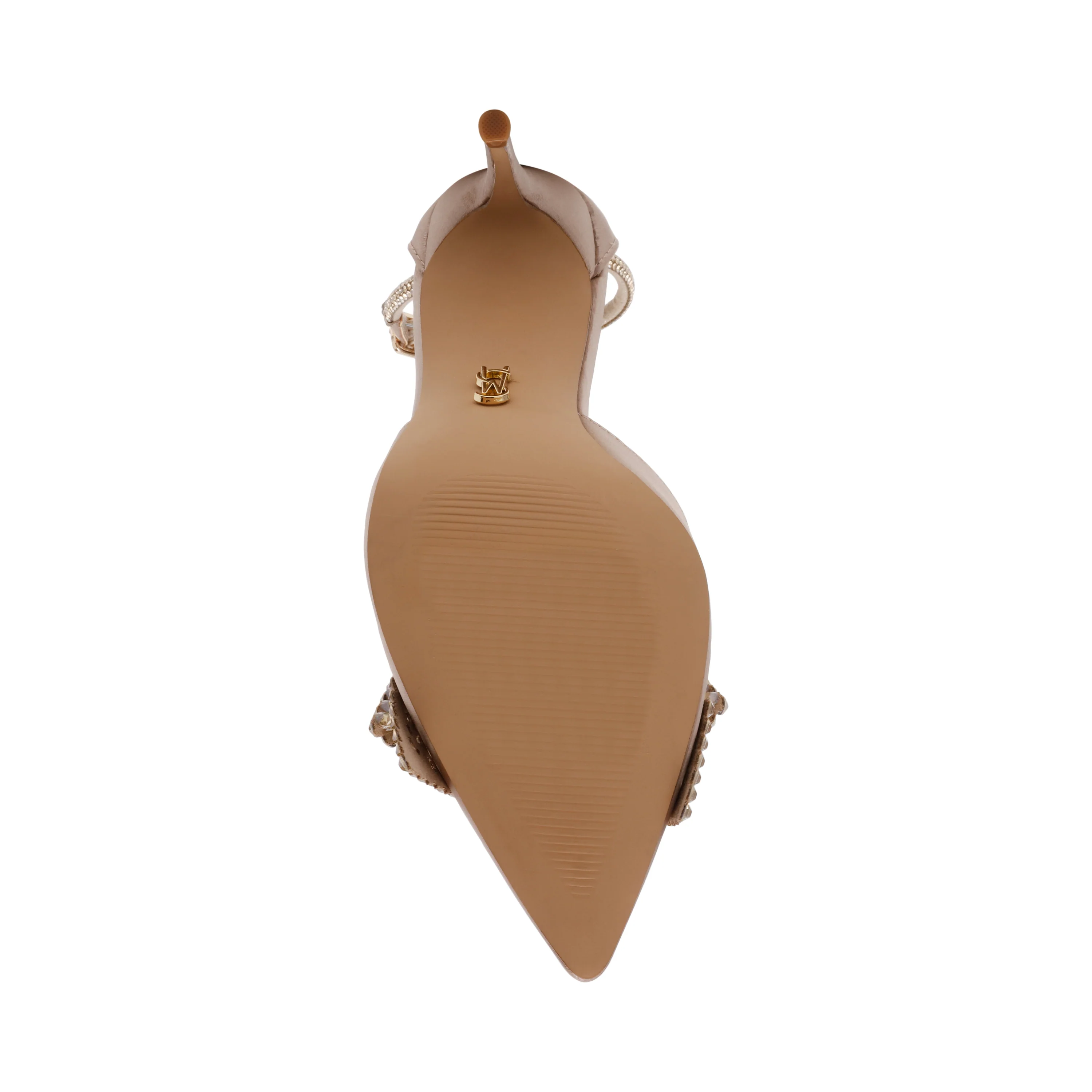 Last Dance Pump TAUPE SATIN - Image 6