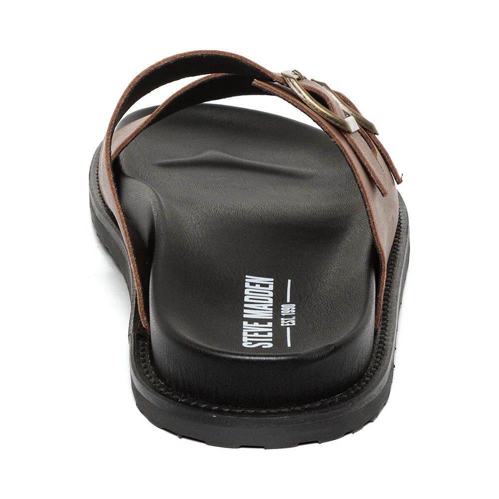 Magnus Slide BROWN LEATHER - Image 4