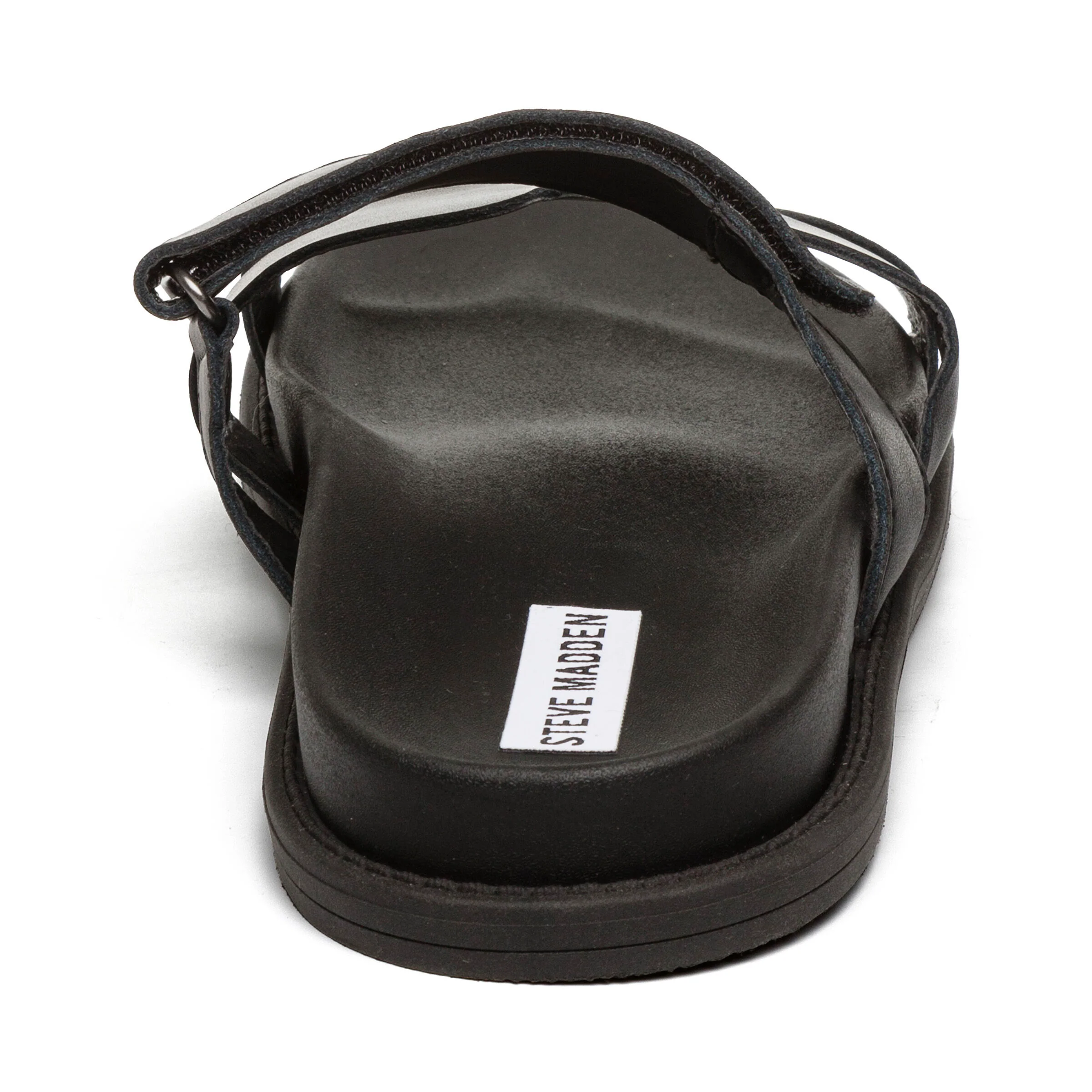 Manu Slide BLACK LEATHER - Image 4