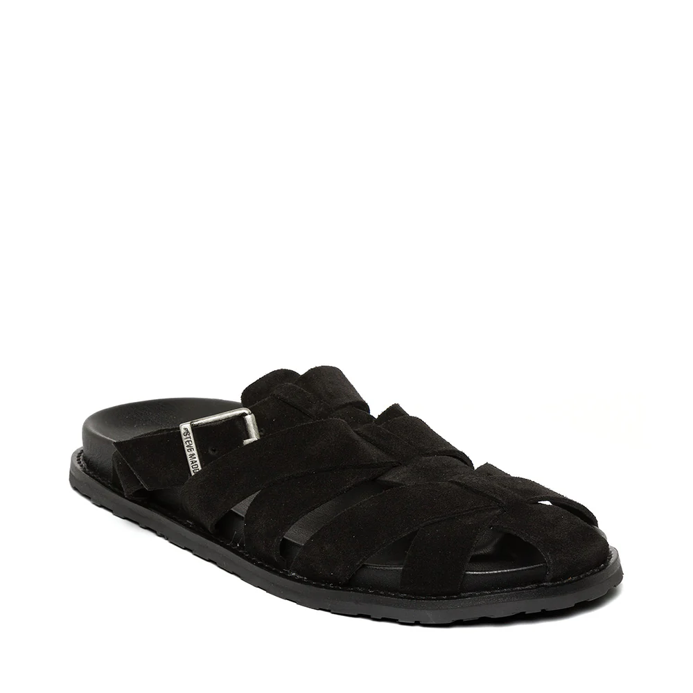 Marlon Sandal BLACK SUEDE - Image 2
