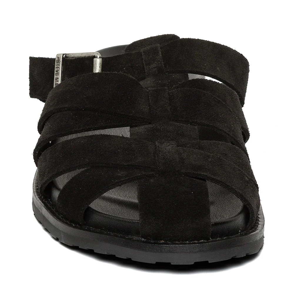 Marlon Sandal BLACK SUEDE - Image 3