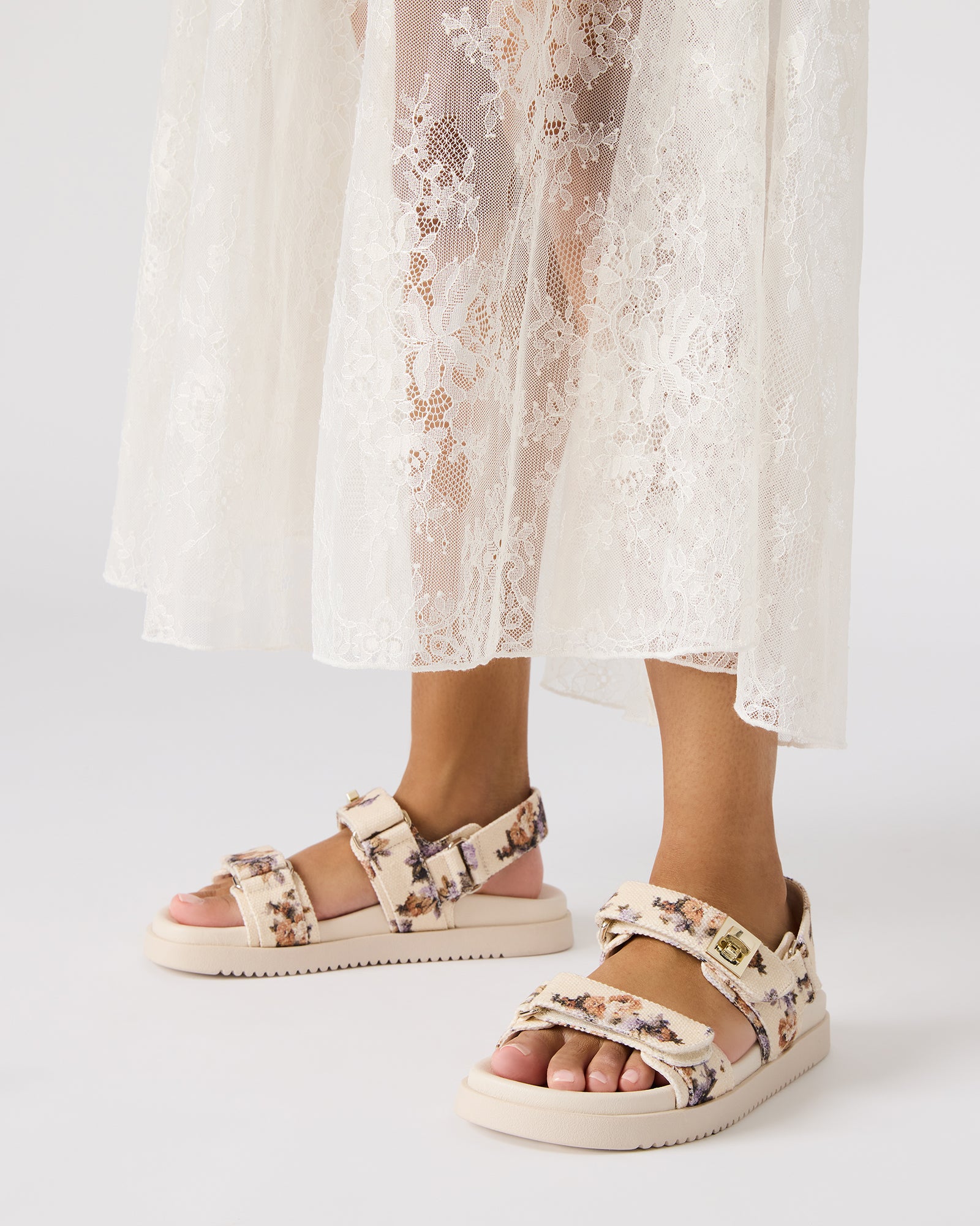 Mona Sandal FLORAL - Image 6