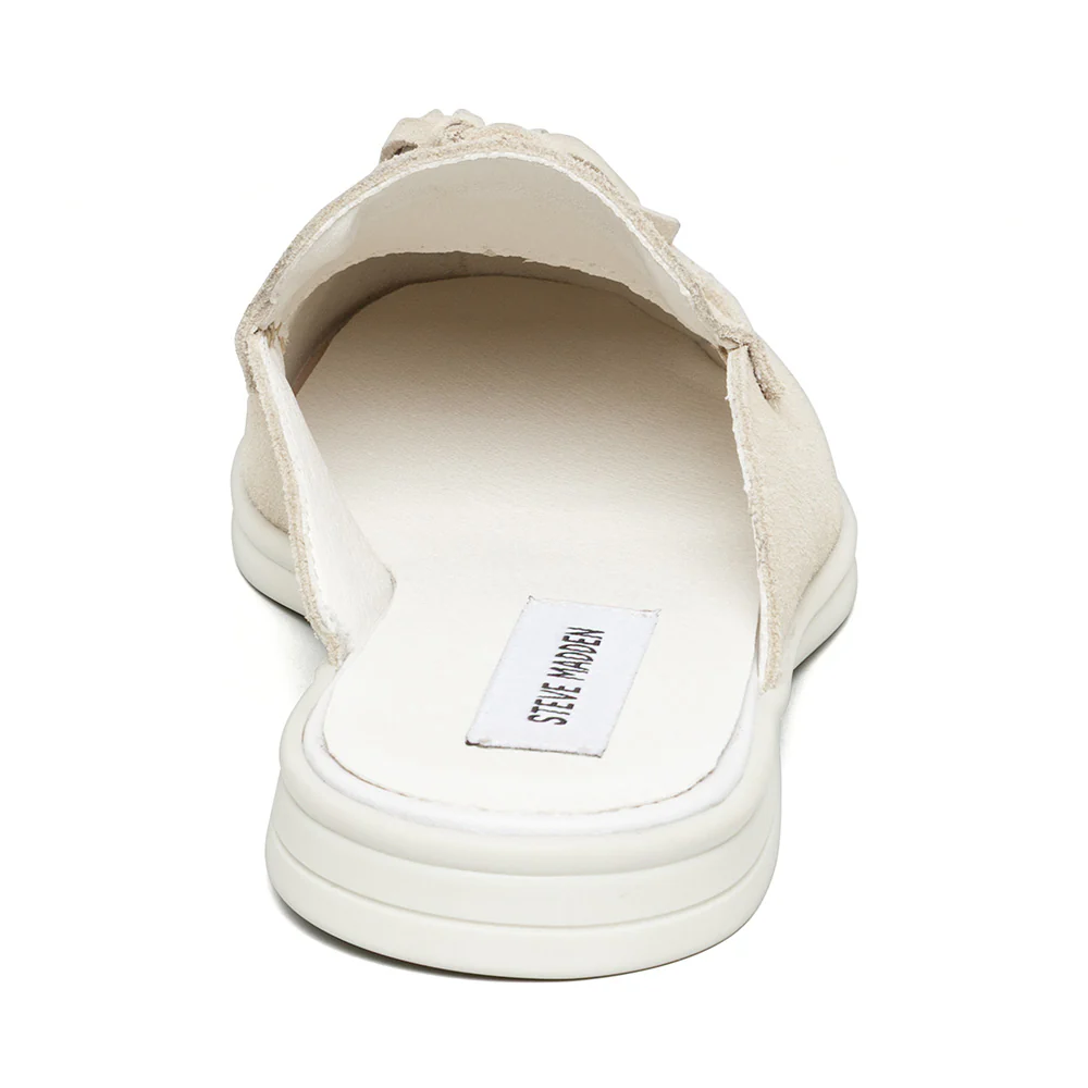Odenza Flat Shoe BEIGE SUEDE - Image 4