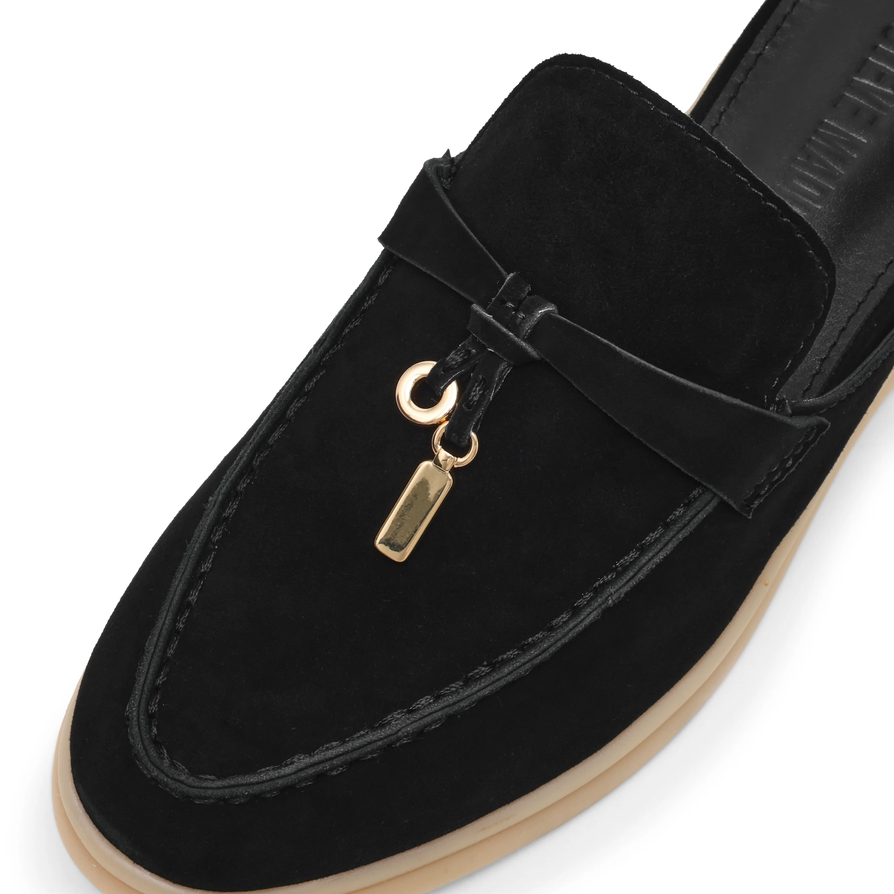 Patrizia Sandal BLACK SUEDE - Image 6