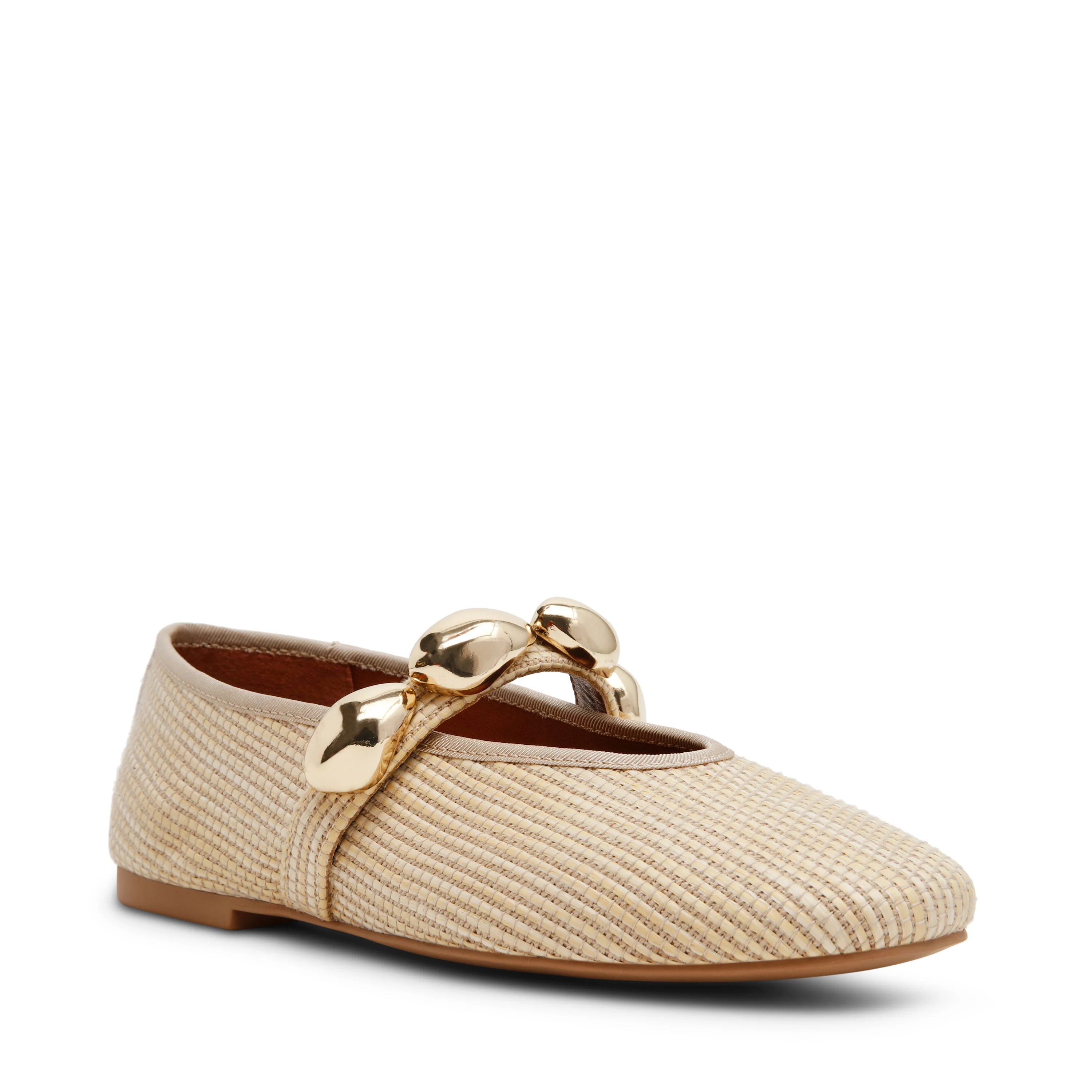 Poppin Flat Shoe NAT RAFFIA - Image 2