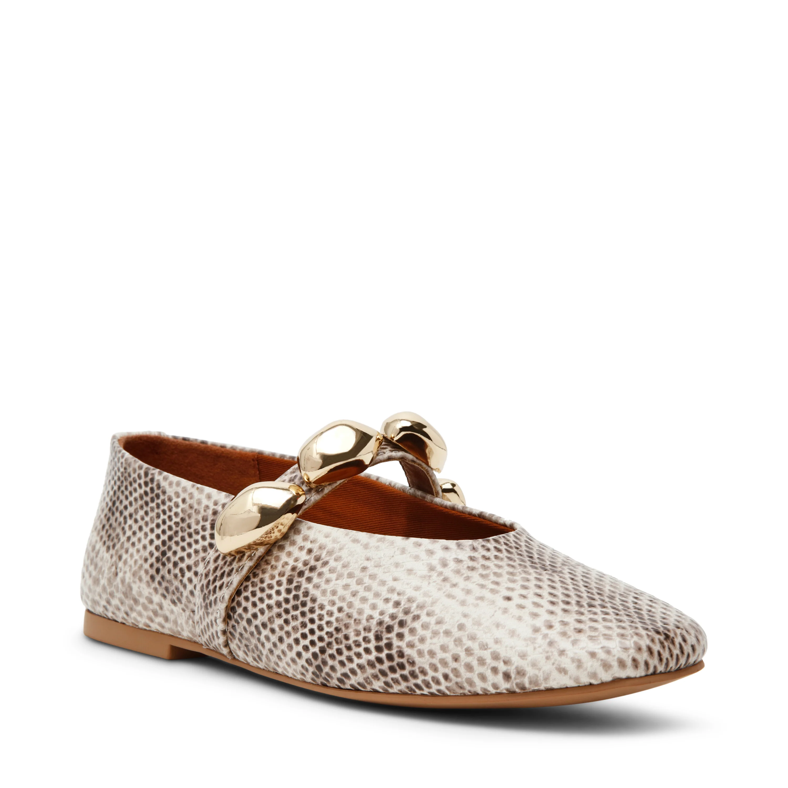Poppin Flat Shoe NAT SNK - Image 2