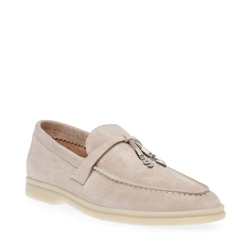 Portland Flat Shoe BONE SUEDE - Image 2