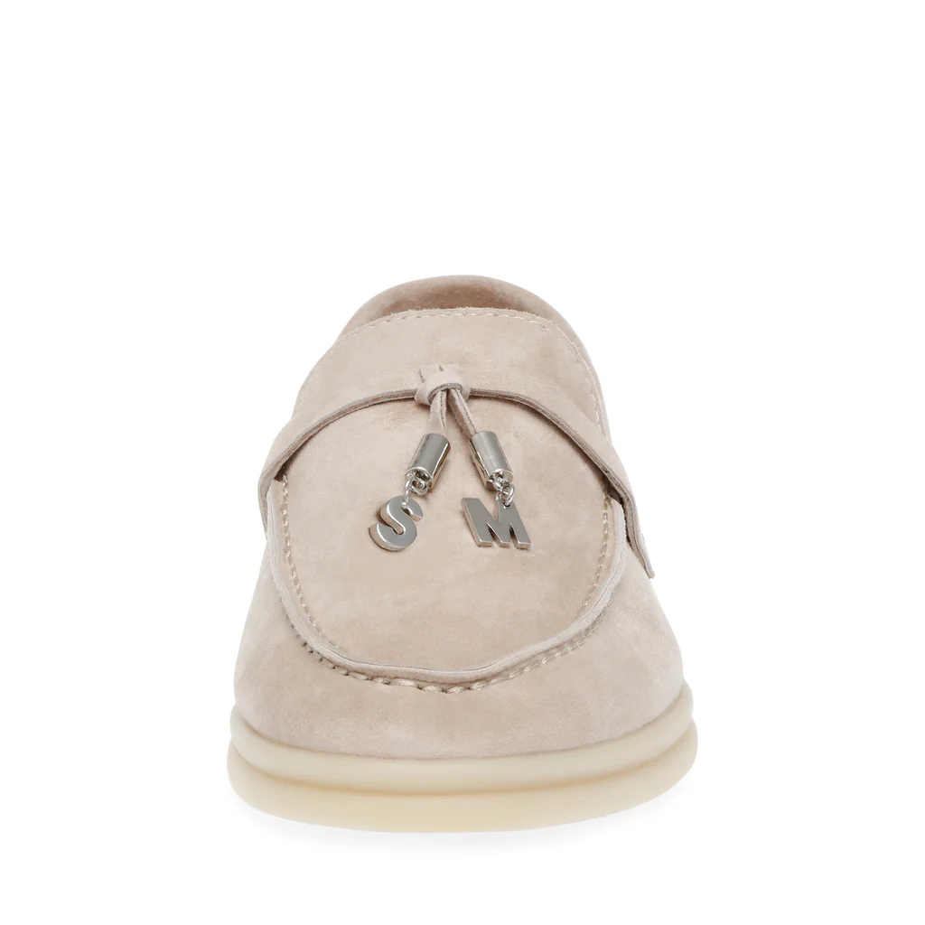 Portland Flat Shoe BONE SUEDE - Image 3