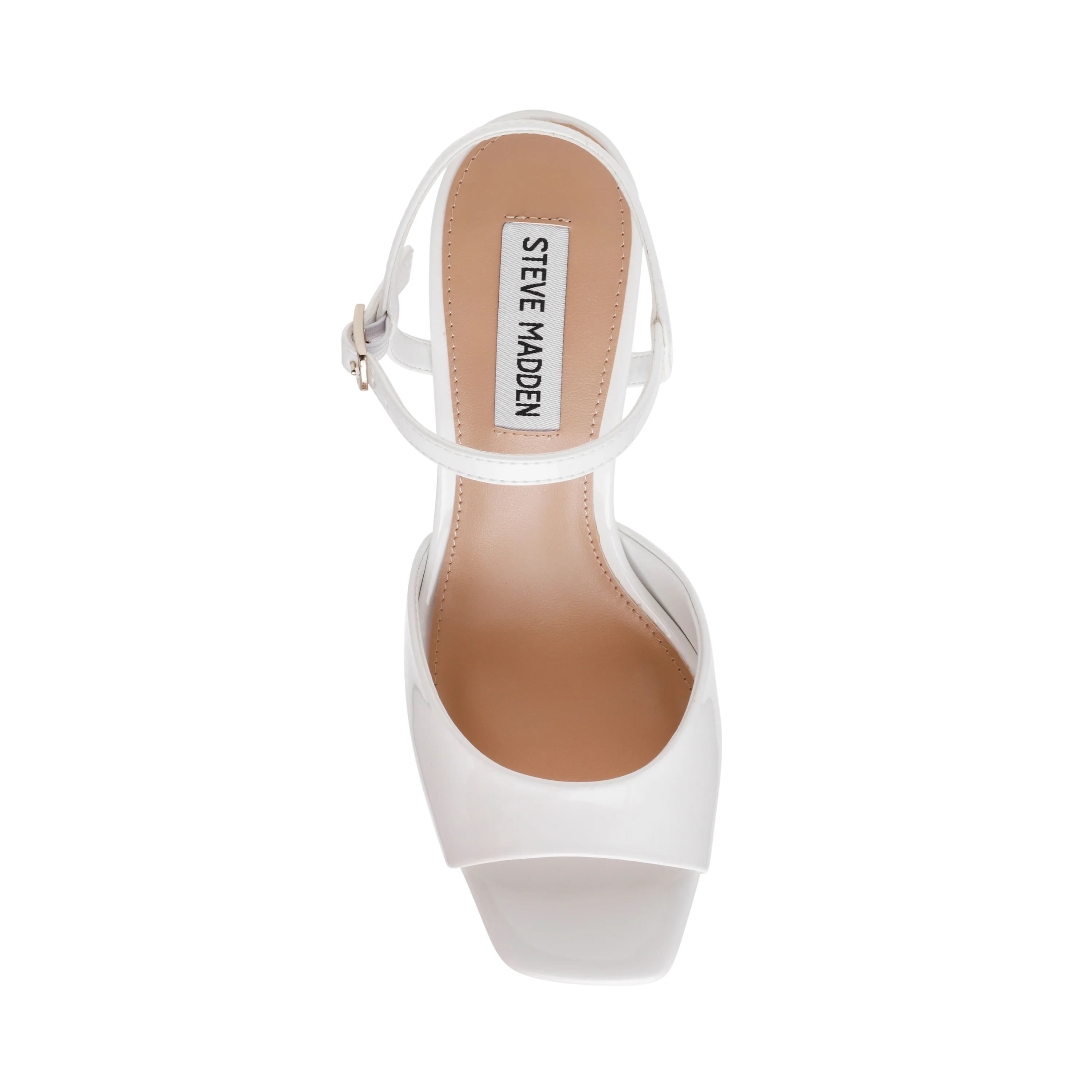 Rekindle Sandal WHT PATENT - Image 6