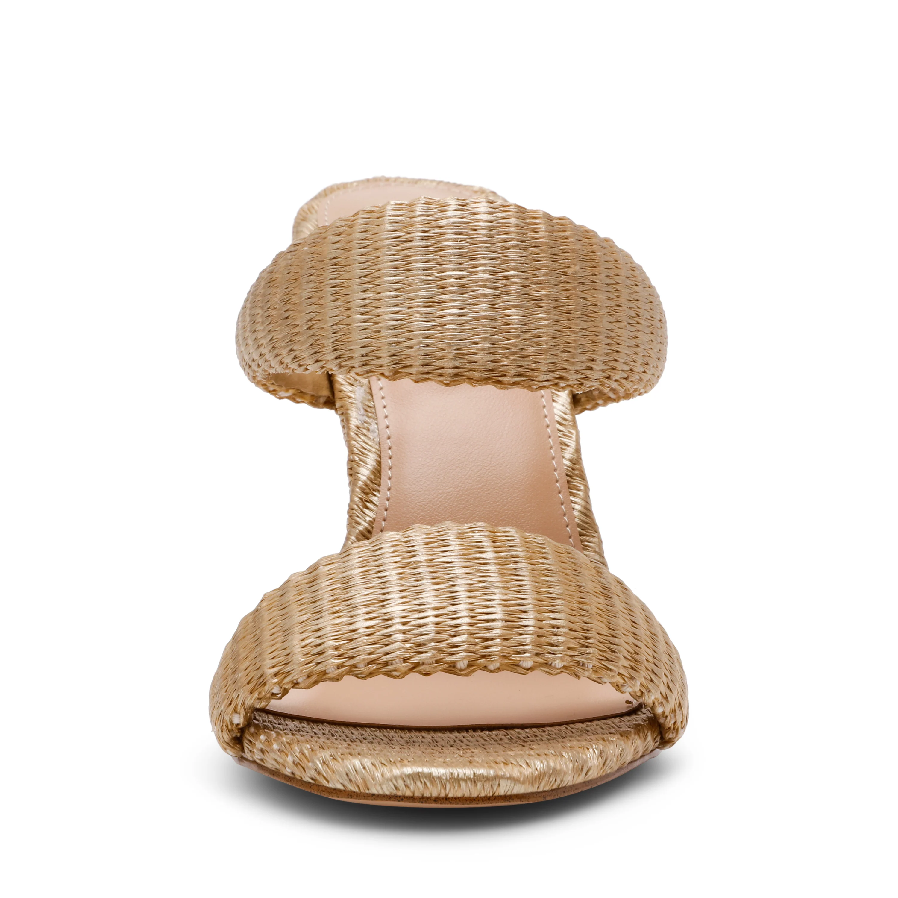Saturn-CN Sandal GOLD RAFFIA - Image 3
