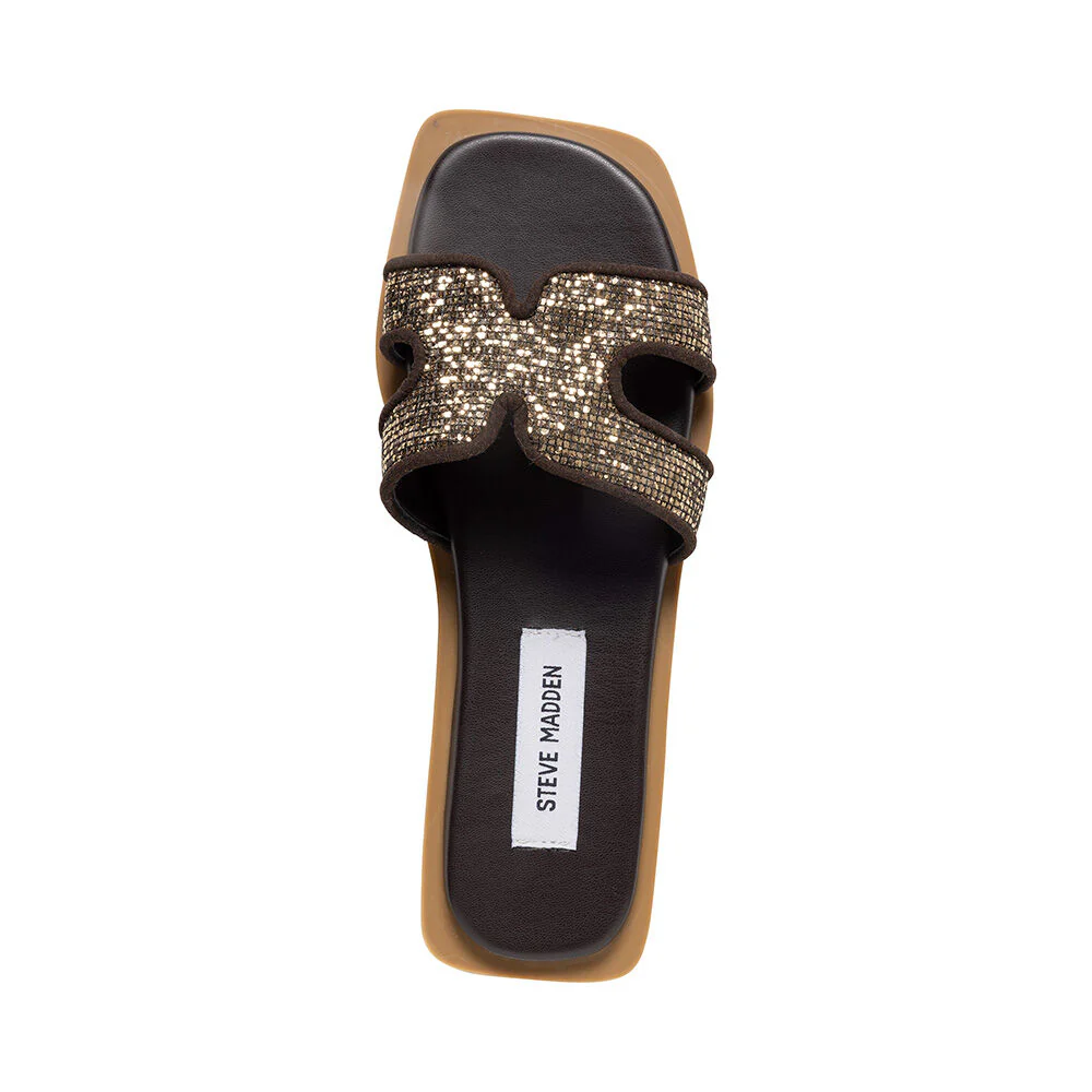 Sofia Slide GOLD GLITTER - Image 5