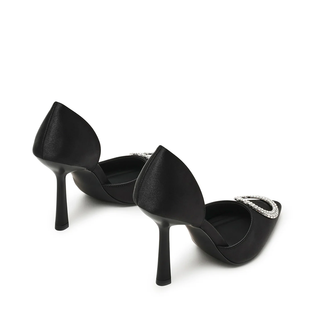 Sparkling Pump BLK SATIN - Image 3