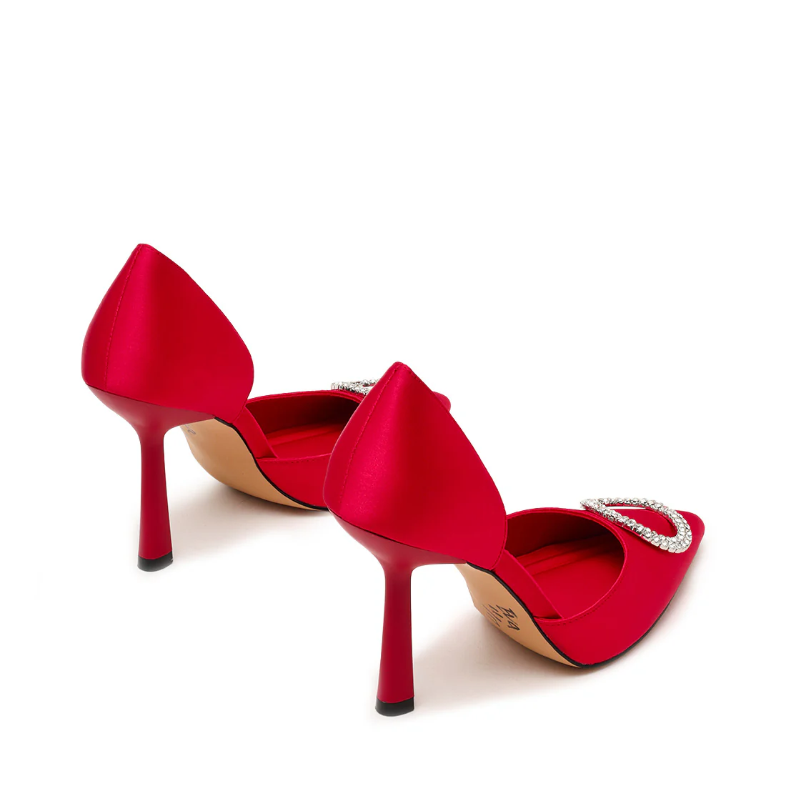 Sparkling Pump RED SATIN - Image 3