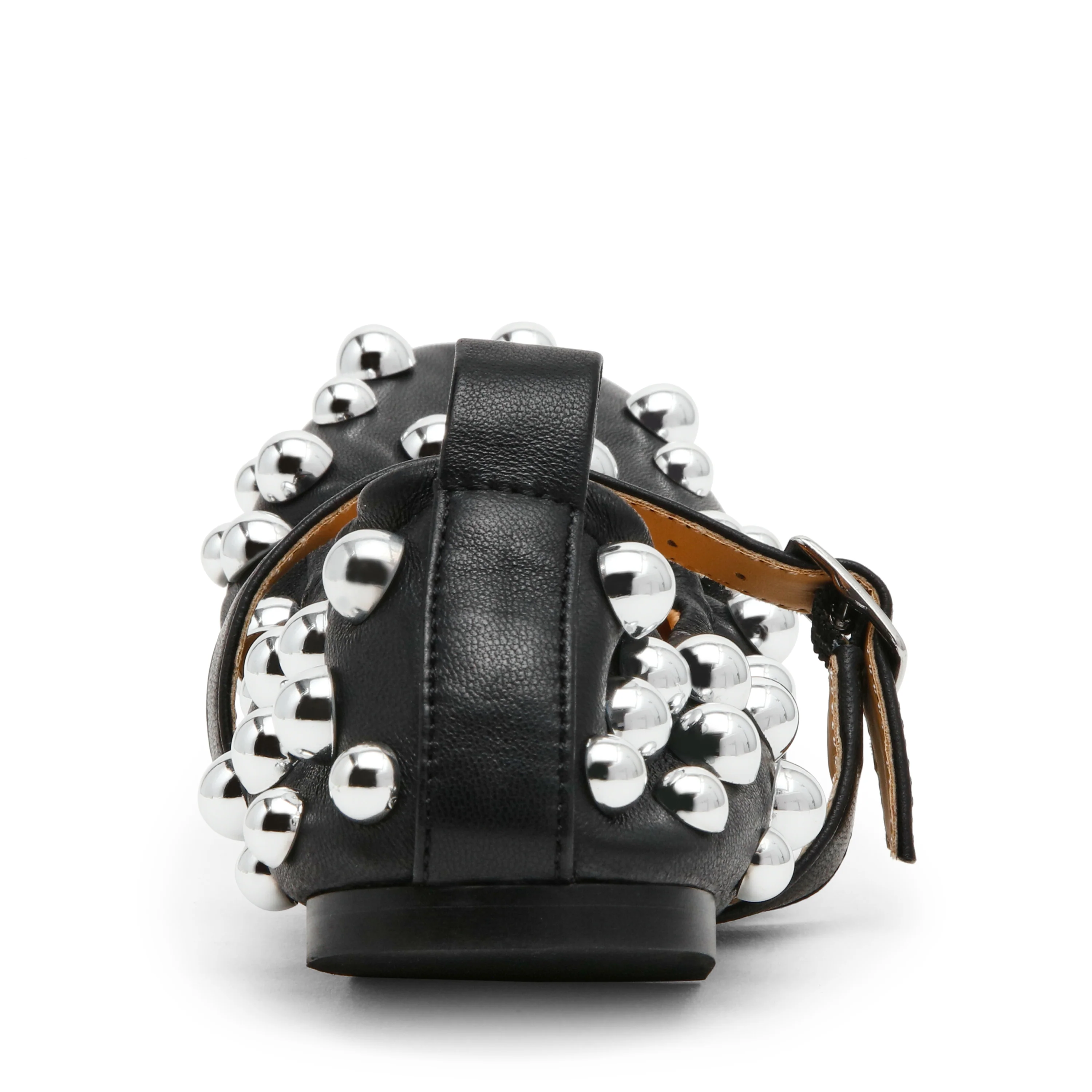 Sunrays Flat Shoe BLACK LEATHER - Image 4