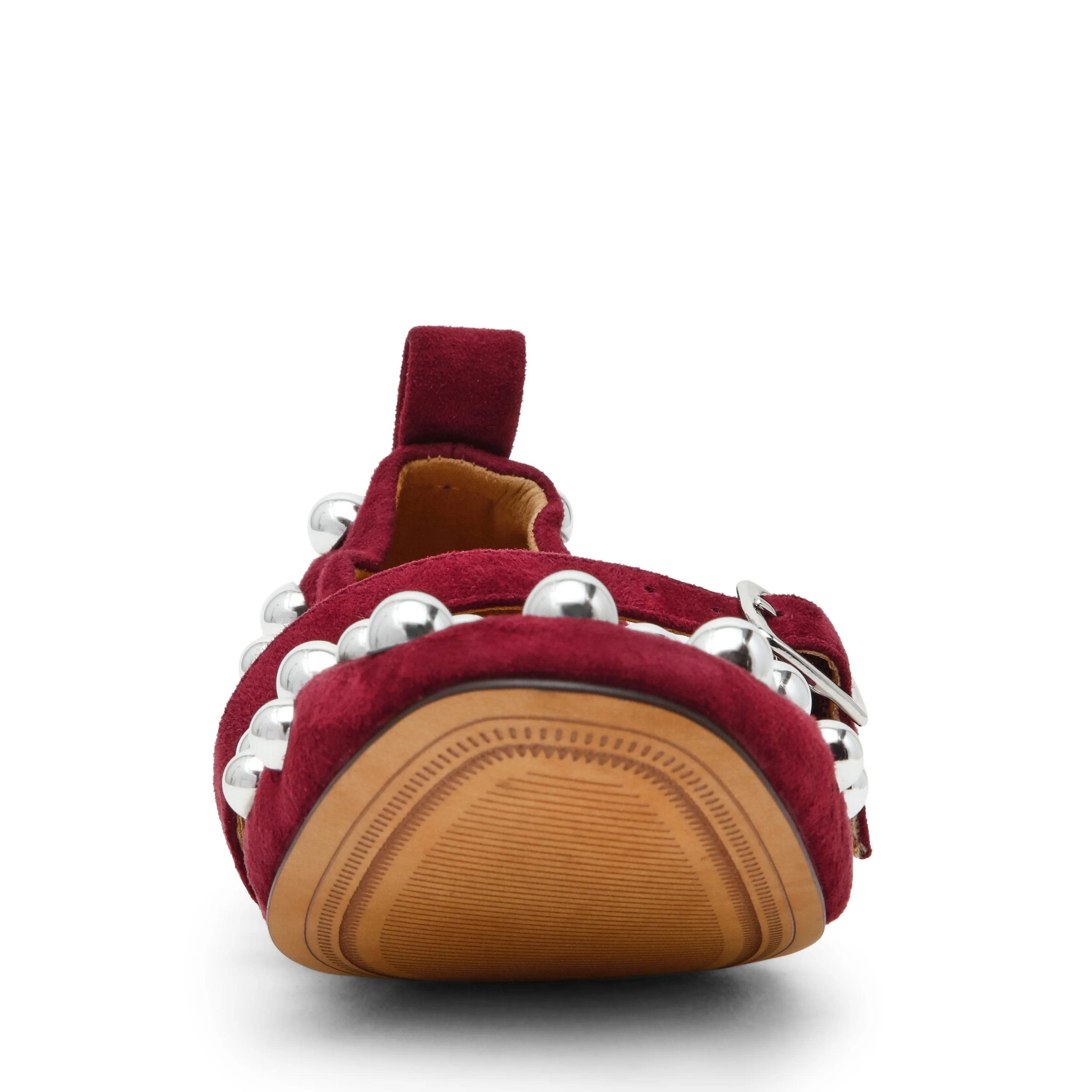 Sunrays Flat Shoe BURG SUEDE - Image 3