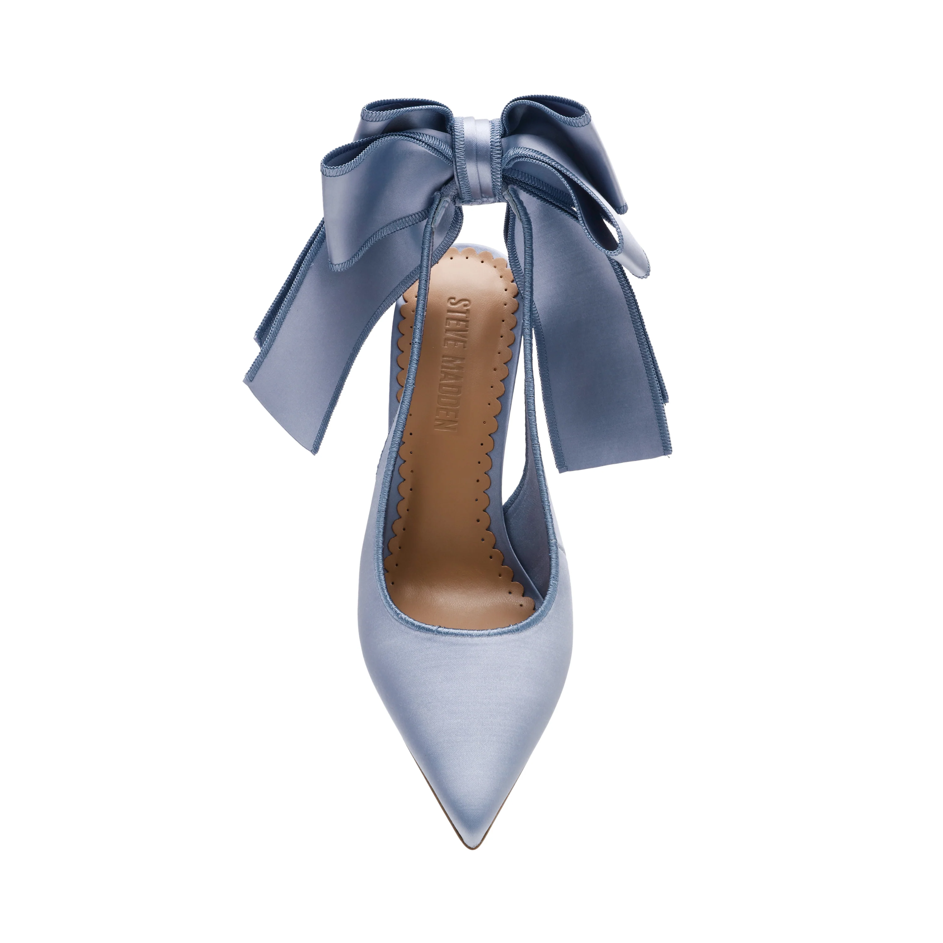 Teacup Pump BLUE SATIN - Image 6